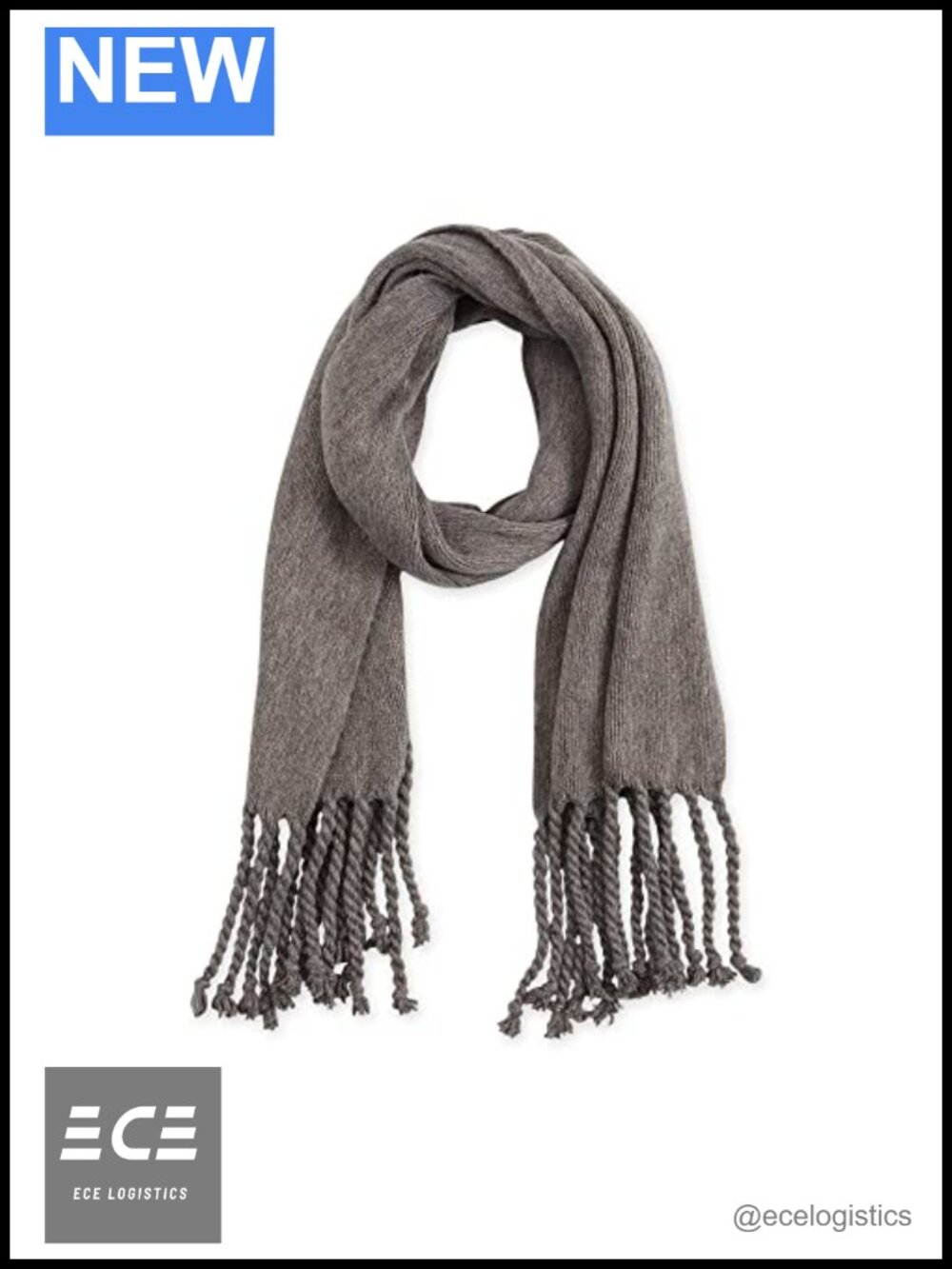 Shimmer Scarf 84x16" Acrylic Polyester Soft Classic Fashion Scarf
